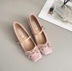 ⁦باليرينا كلاسيكية بكعب مخفي 5 سم⁩ - الصورة ⁦4⁩